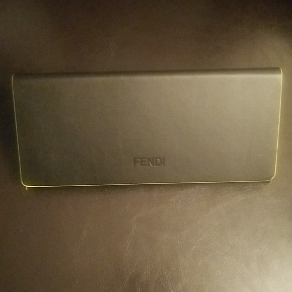 Red Fendi Aviator Sunglasses - Picture 5 of 6